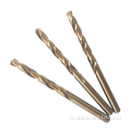 M42 Cobalt Precision Twist Drill Bits pour métal